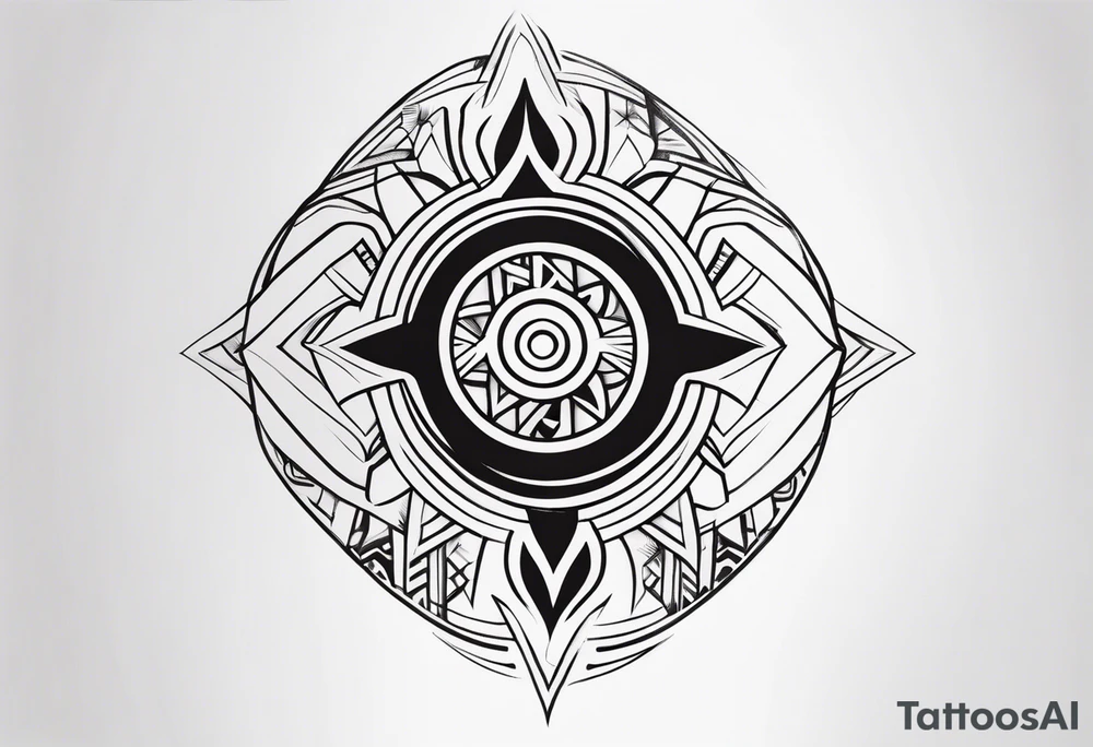 neo tribal tattoo idea