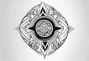 neo tribal tattoo idea