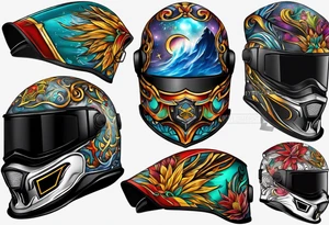 Welding helmet tattoo idea