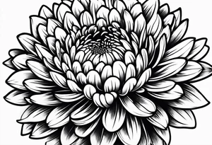 chrysanthemum tattoo idea