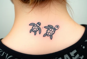 turtles from the movie nemo tattoo idea