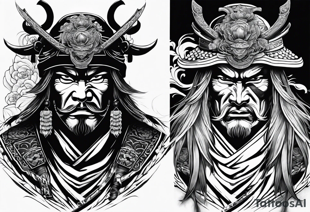 Samurai tattoo idea
