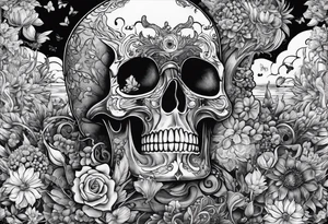 999 with different things from his albums tattoo idea
