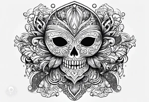 New Orleans, Mardi Gras, outer space tattoo idea