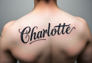 A tattoo that means Charlotte but is not a name tattoo idea