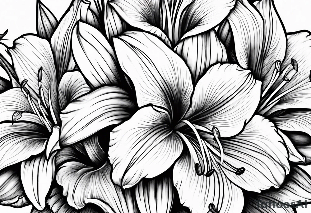 gladiolus tattoo idea