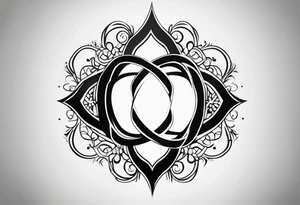 Simple Infinity symbol tattoo idea