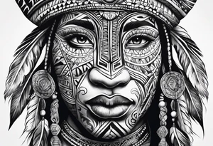 🇵🇷  🇻🇮  🇹🇹 taino tattoo idea
