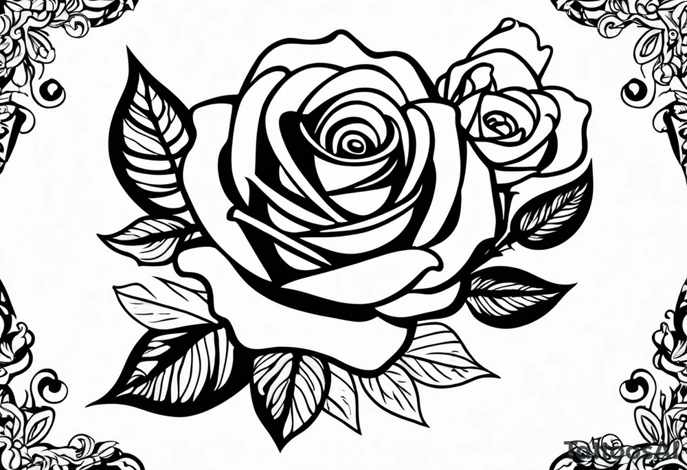 Jasmina with a rose tattoo idea