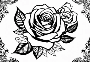Jasmina with a rose tattoo idea
