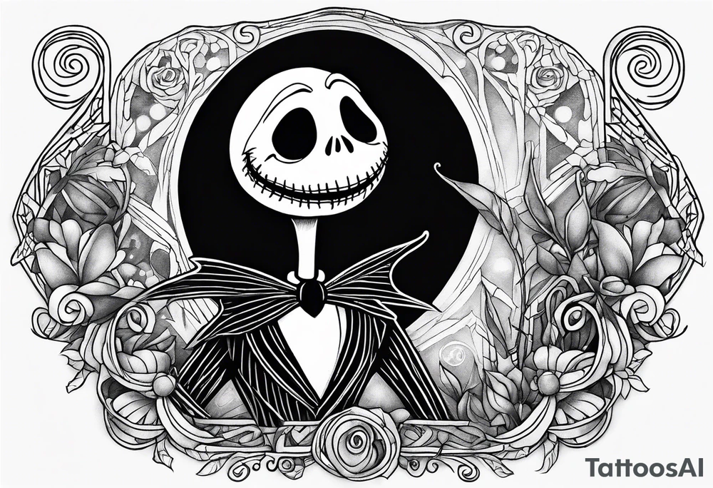 Nightmare before Christmas tattoo idea