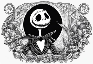 Nightmare before Christmas tattoo idea