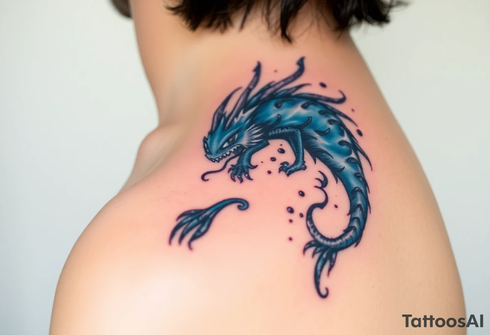 water demon,sea tattoo idea