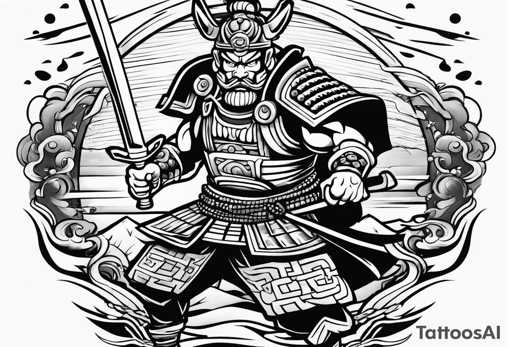 shogun warrior tattoo idea