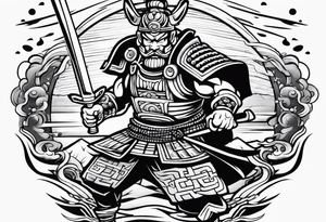 shogun warrior tattoo idea