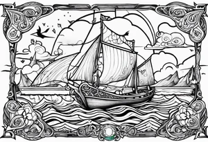 zelda wind waker tattoo idea