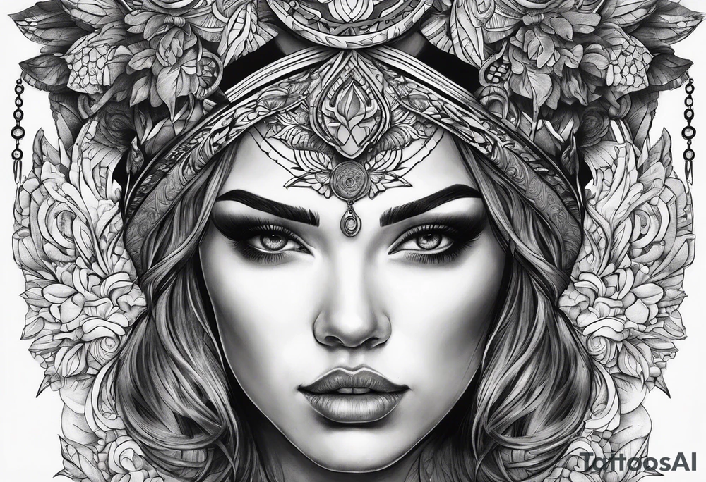 discipline  consistency mind tattoo idea