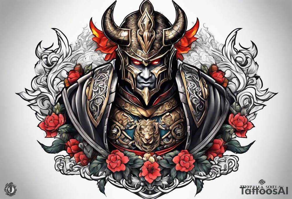 Armor of God protecting me from Satan tattoo idea