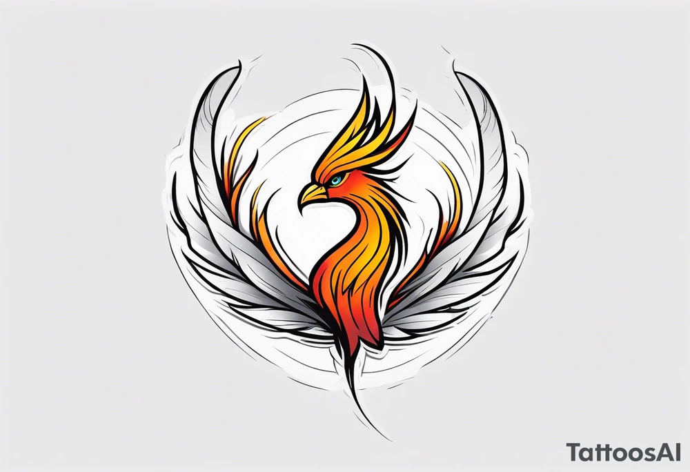 phoenix tattoo idea