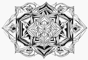 Crystal tattoo idea
