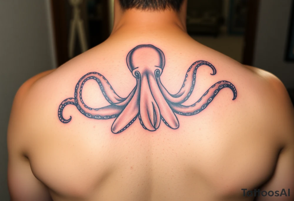 Colorful Octopus tattoo idea