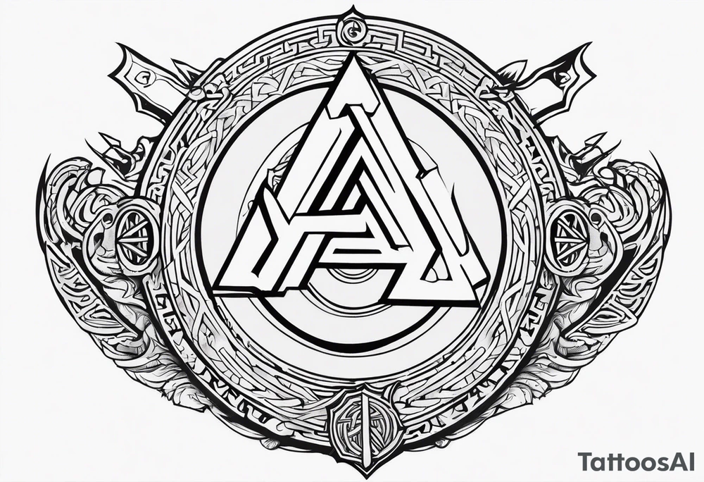 Valhalla round shield axe
Valknut sword dragon tattoo idea Valhalla round shield axe
Valknut sword dragon tattoo idea