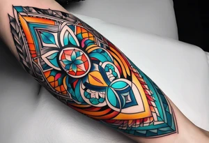 Keraly arm sleeve tattoo idea
