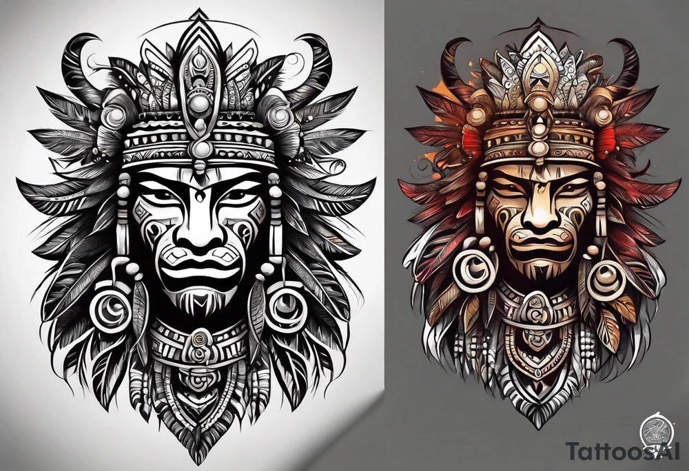🇵🇷  🇻🇮  🇹🇹 taino tattoo idea