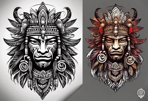 🇵🇷  🇻🇮  🇹🇹 taino tattoo idea