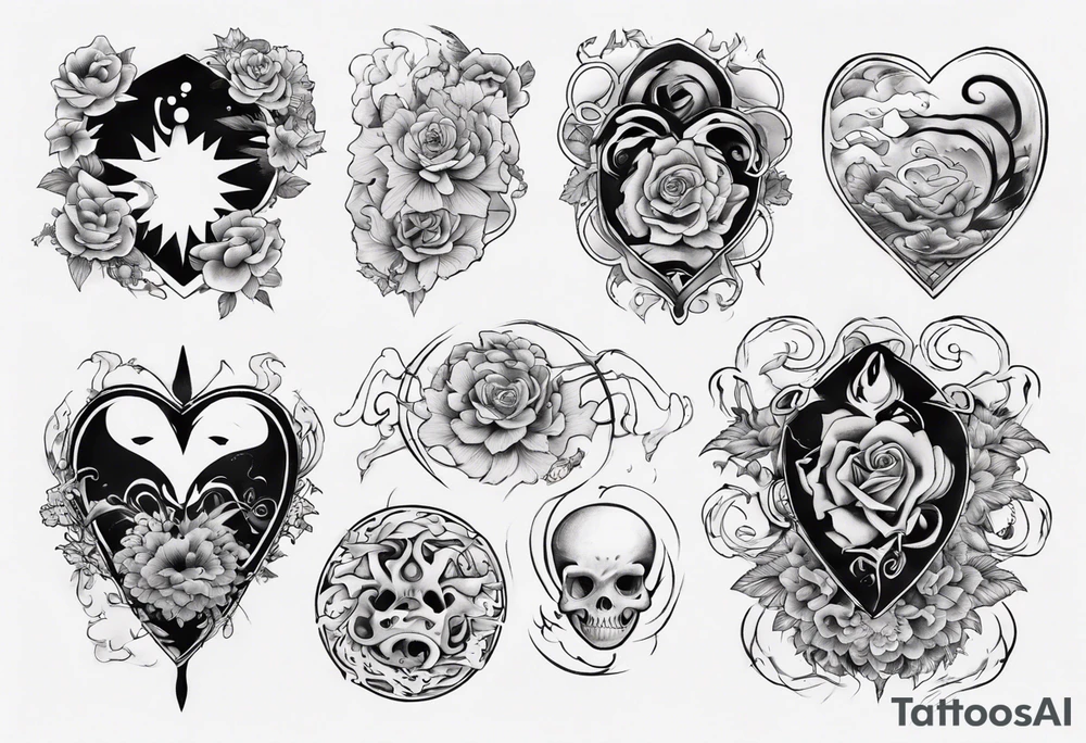 corazon tattoo idea