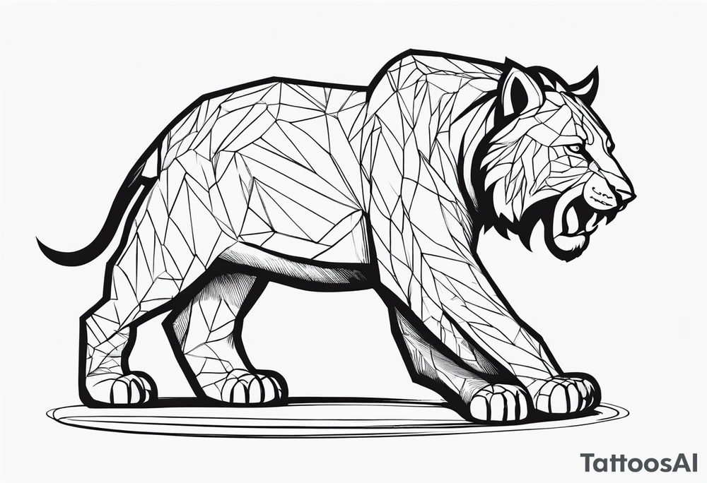 Goliath dainty tattoo idea