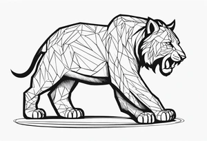 Goliath dainty tattoo idea