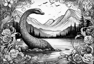 Nessie tattoo idea