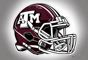 A&M aggies football tattoo idea