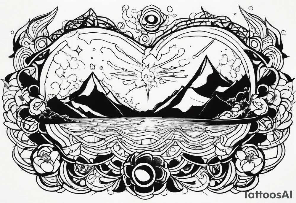 until the world blows up tattoo idea