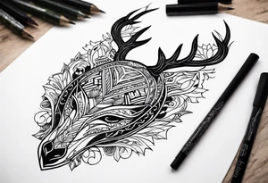 Hunting tattoo idea