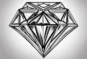 diamond tattoo idea