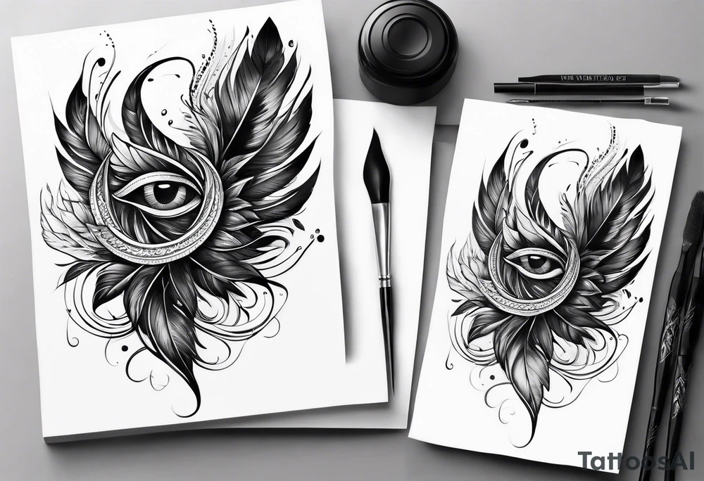quill tattoo idea