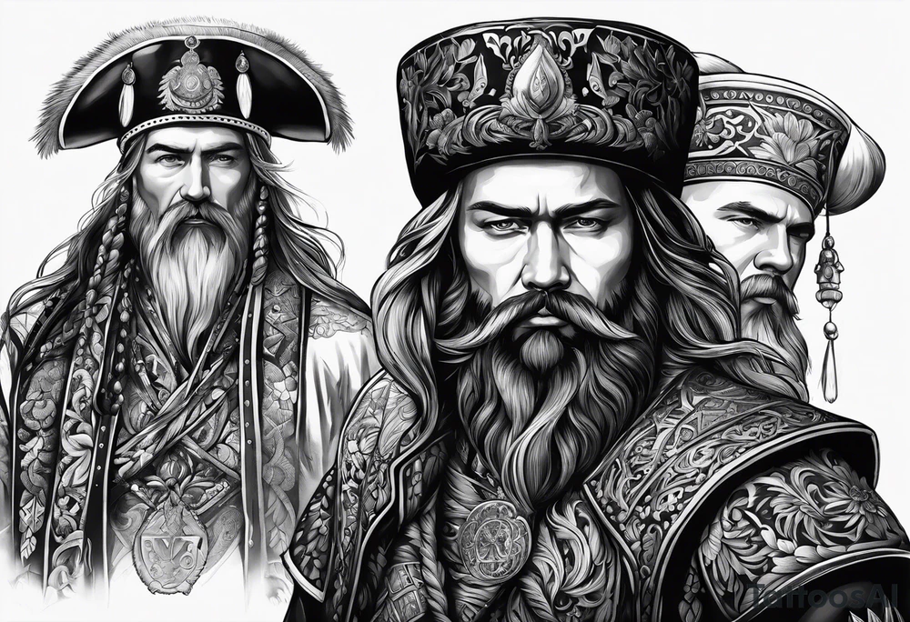 tattoo of the Cossacks tattoo idea