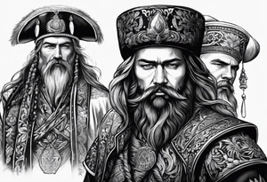 tattoo of the Cossacks tattoo idea