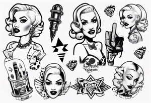 gwen stefani tattoo idea