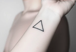 A small tattoo on my wrist to represent my lesbian identity, but in a subtle way. Fine line, minimalistic of watercolour? A pink triangle upside down tattoo idea