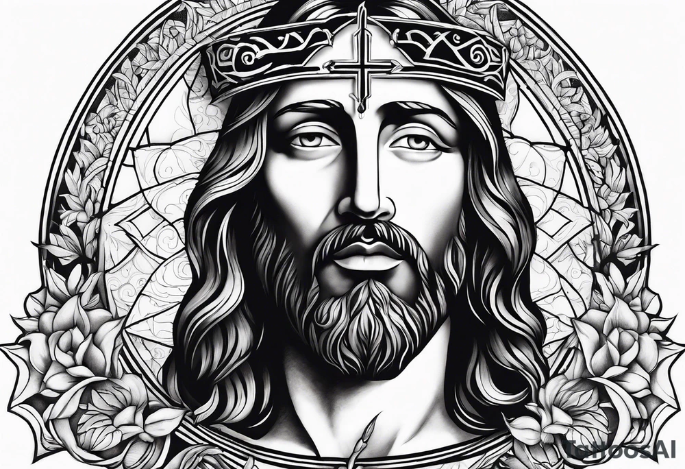 Jesus and bibical things tattoo idea