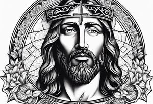 Jesus and bibical things tattoo idea