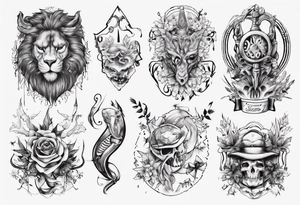 Suomen leijona tattoo idea