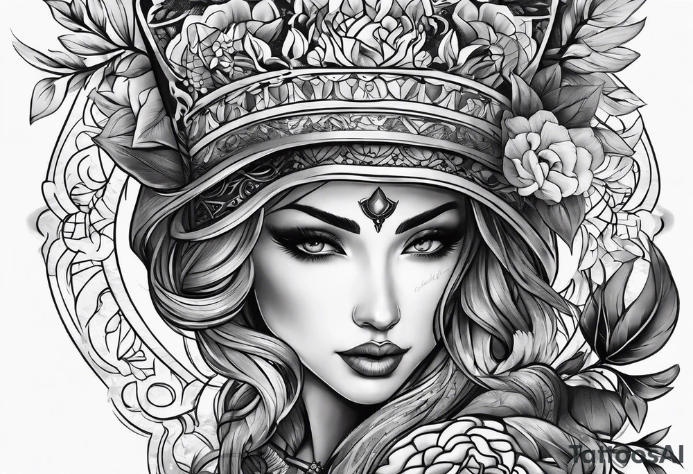 Genetalia tattoo idea