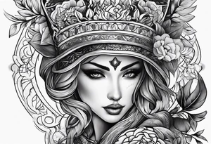 Genetalia tattoo idea