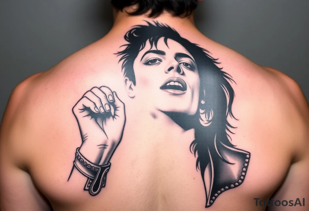 michael jackson singt bad tattoo idea