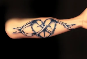 heart
infinity tattoo idea