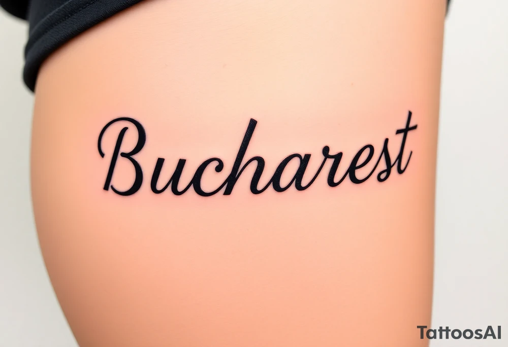Bucharest tattoo idea